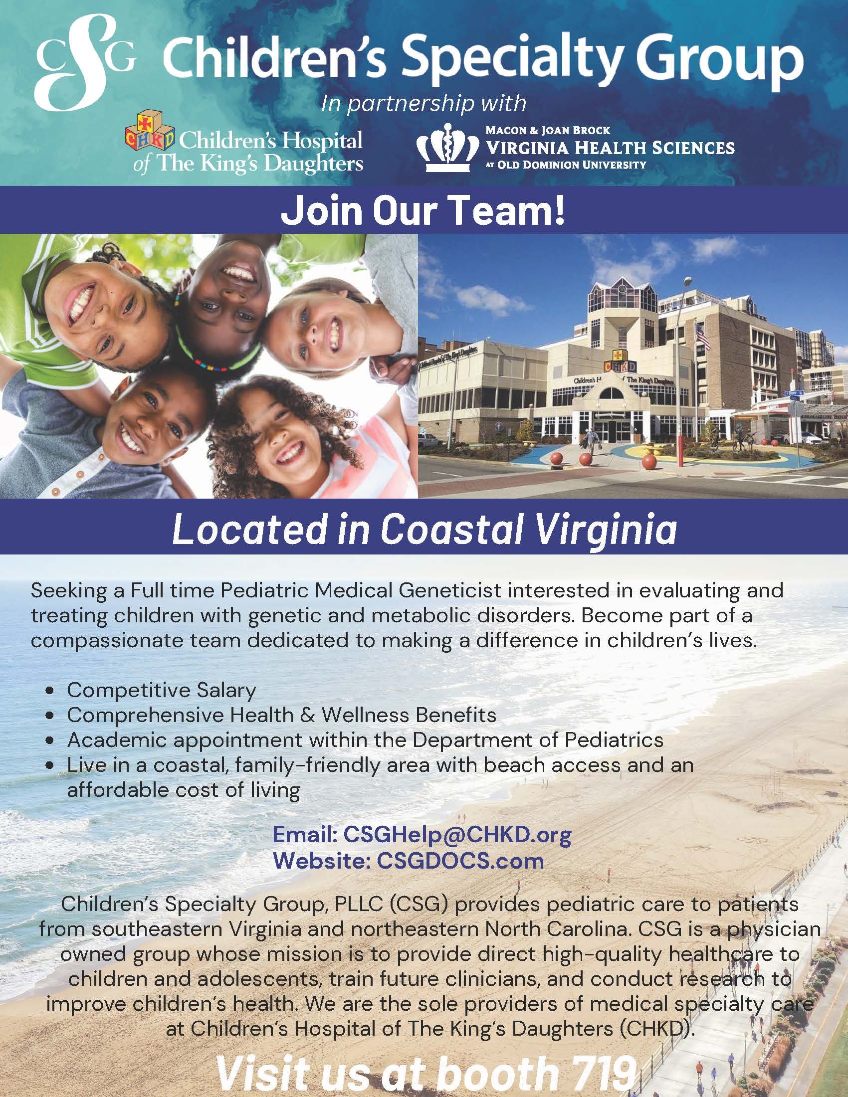 Children's Specialty Group